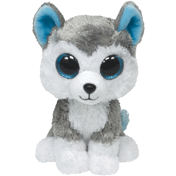 Beanie Boos Regular Slush Grey Dog