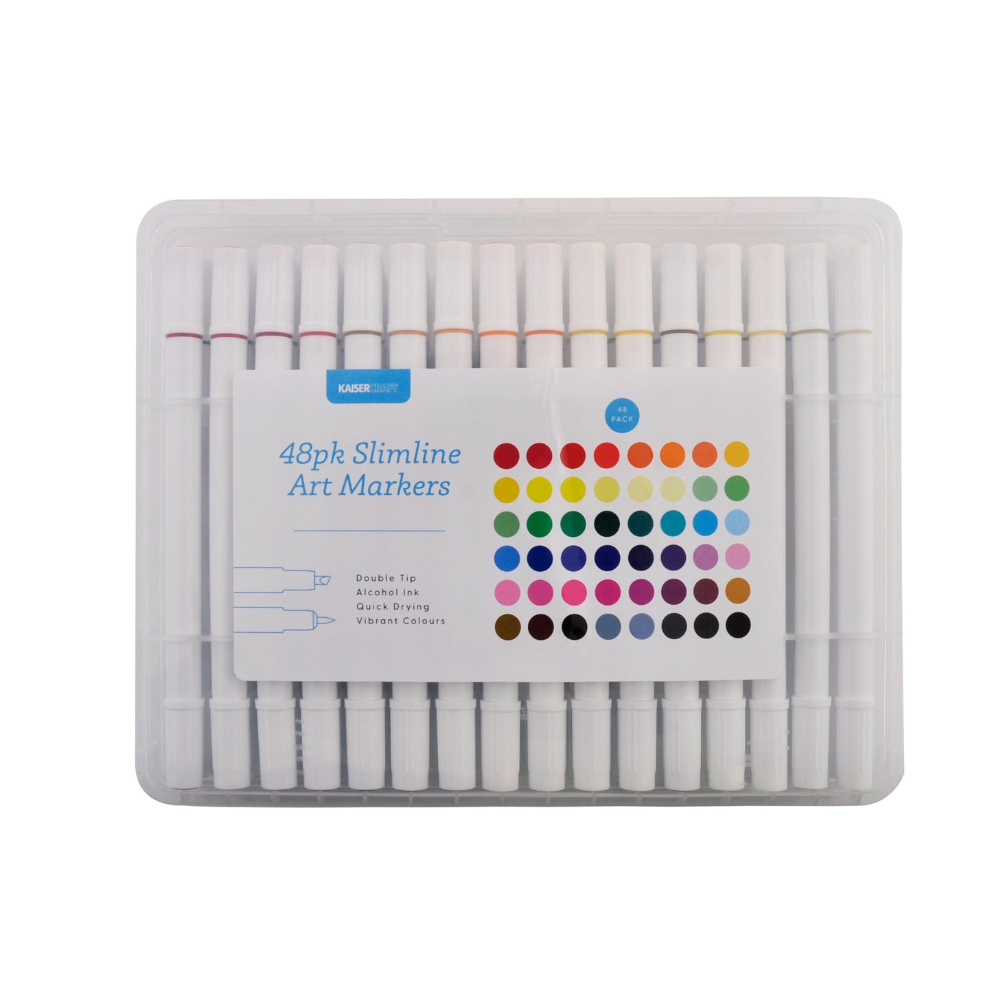 Slimline Art Markers 48pk