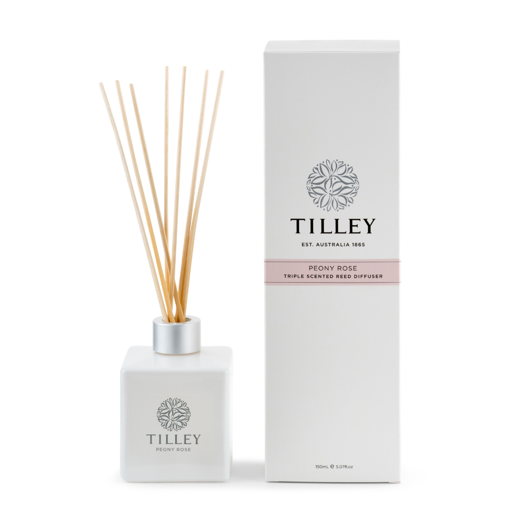 Tilley Peony Rose Aromatic Reed Difffuser 150ml
