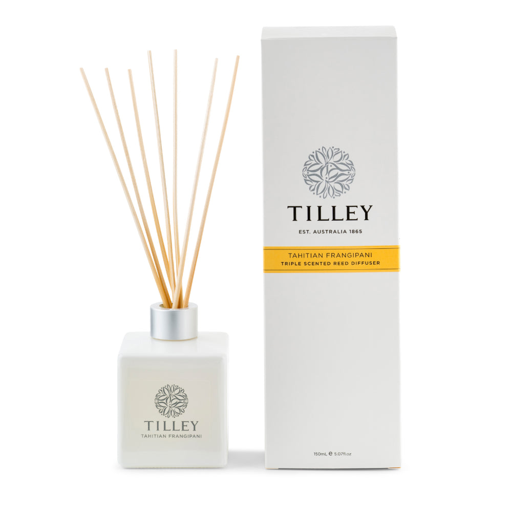 Tilley Tahitian Frangipani Aromatic Reed Diffuser 150ml