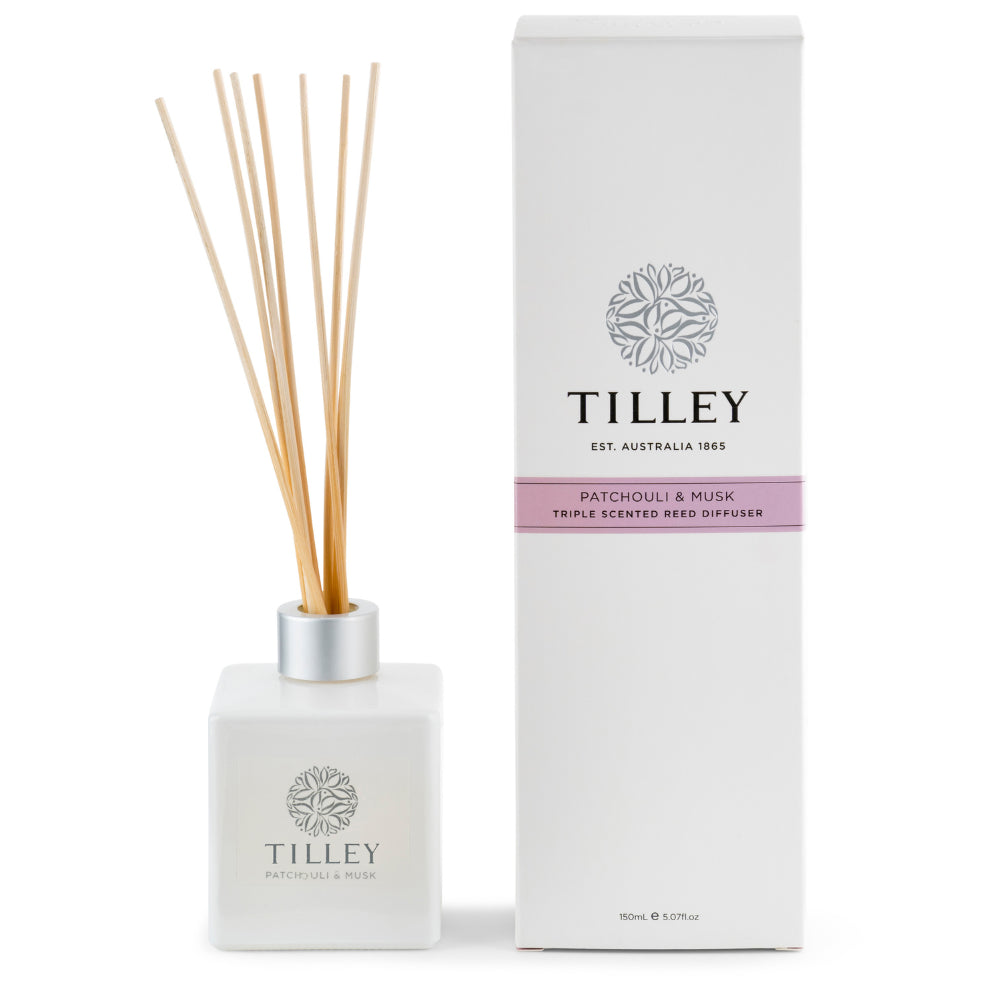 Tilley Patchouli & Musk Aromatic Reed Diffuseer 150ml