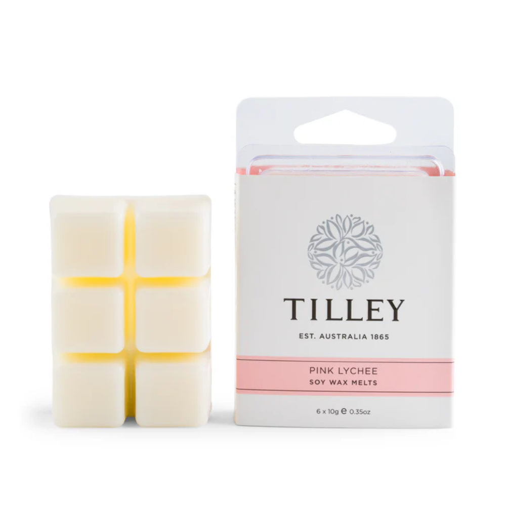 Tilley Pink Lychee Soy Square Melts 60g