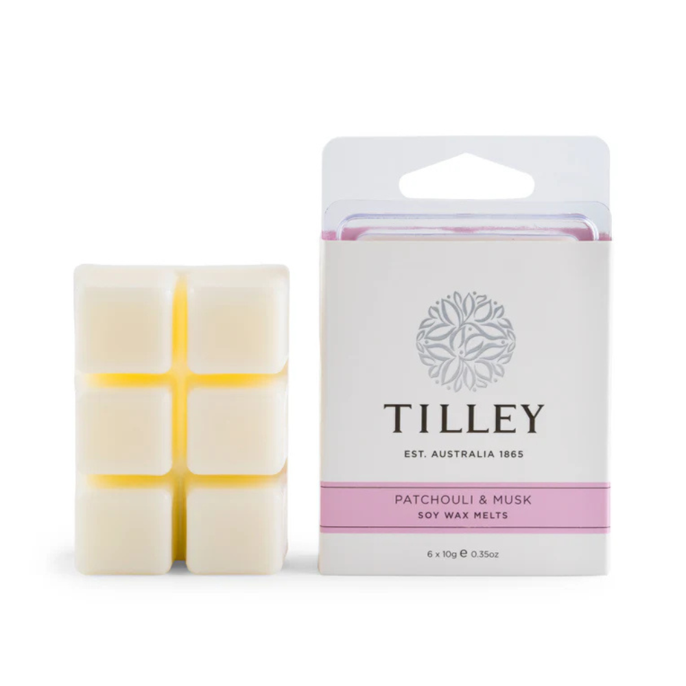 Tilley Patchouli Musk Squae Soy wax 60g