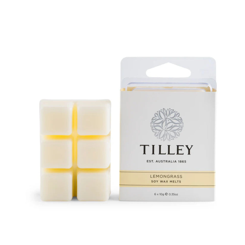 Tilley Lemongrass Square Soy Melts 60g