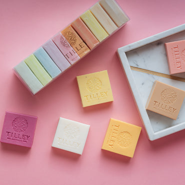 Tilley Marble Rainbow Soaps Gift Pack 10 x 50g