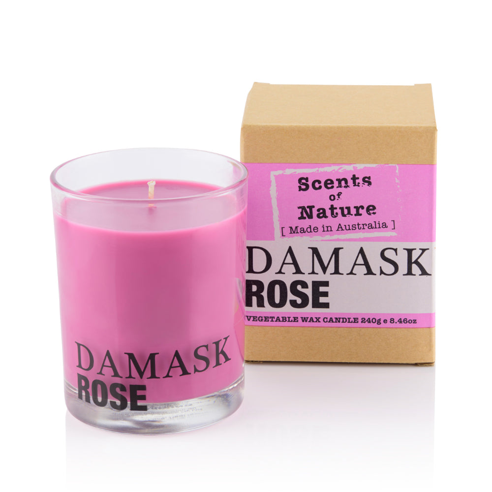 Tilley Damask Rose Soy Candle 240g