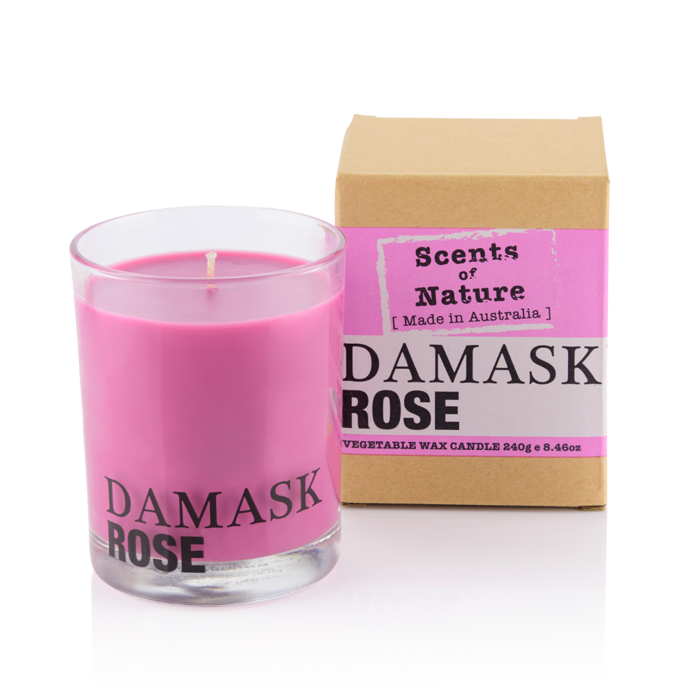 Tilley Damask Rose Soy Candle 240g