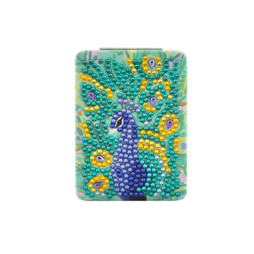 Kaisercraft Sparkle Pocket Mirror - BRIGHT PEACOCK RECTANGLE