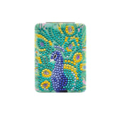 Kaisercraft Sparkle Pocket Mirror - BRIGHT PEACOCK RECTANGLE