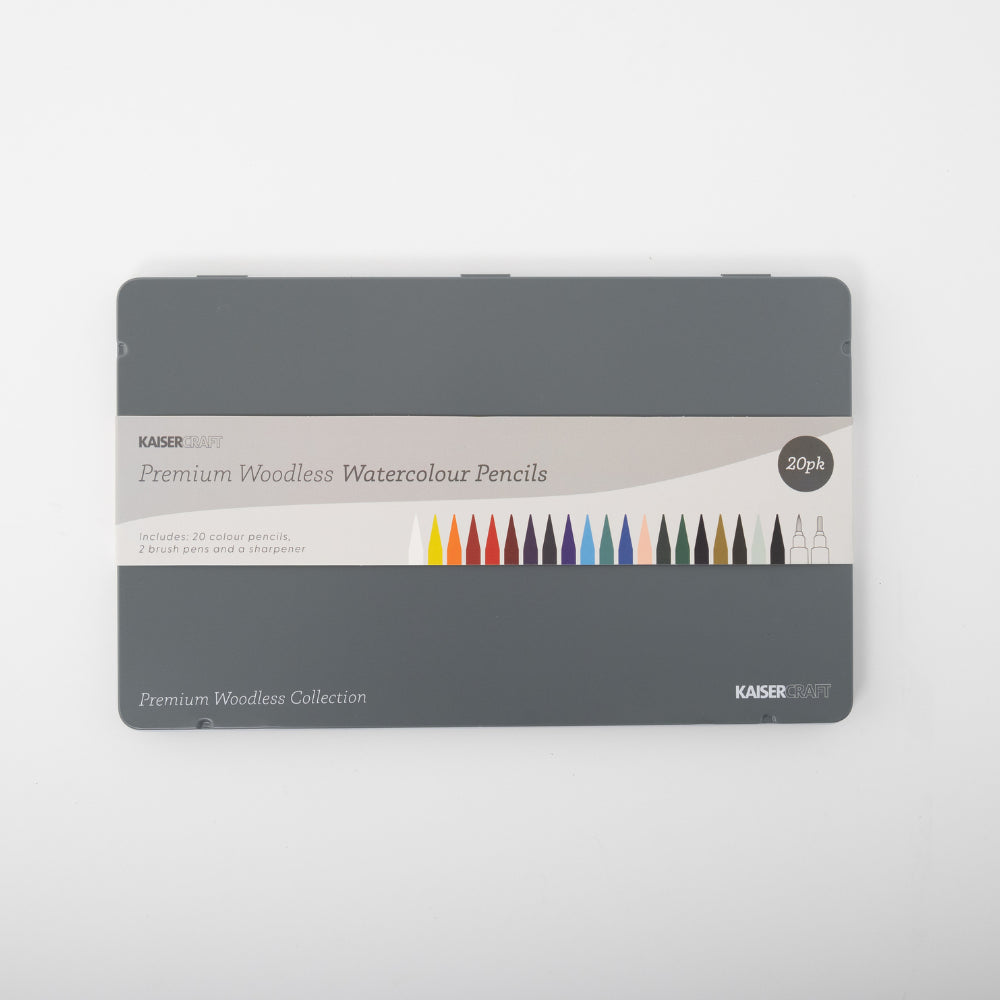 Woodless Watercolour Pencils 20 Pack