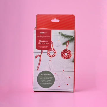 Christmas Make Your Own Macrame Decorations