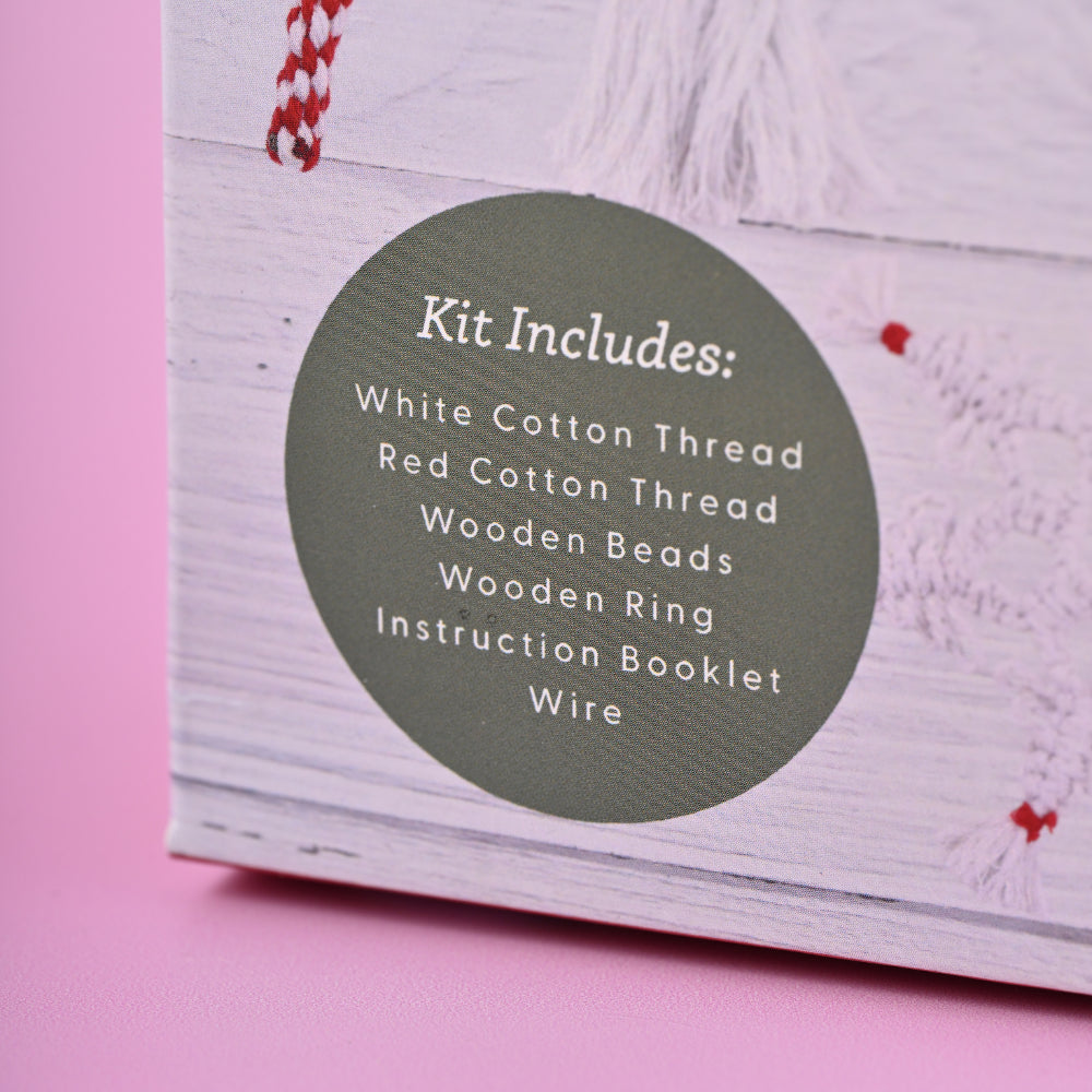 Christmas Make Your Own Macrame Decorations