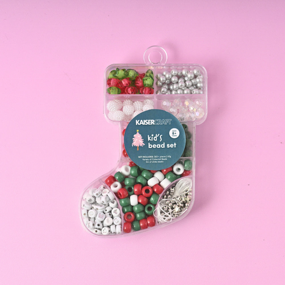 Christmas Kid's Bead Set - Stocking