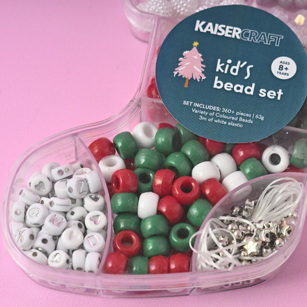 Christmas Kid's Bead Set - Stocking