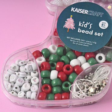 Christmas Kid's Bead Set - Stocking