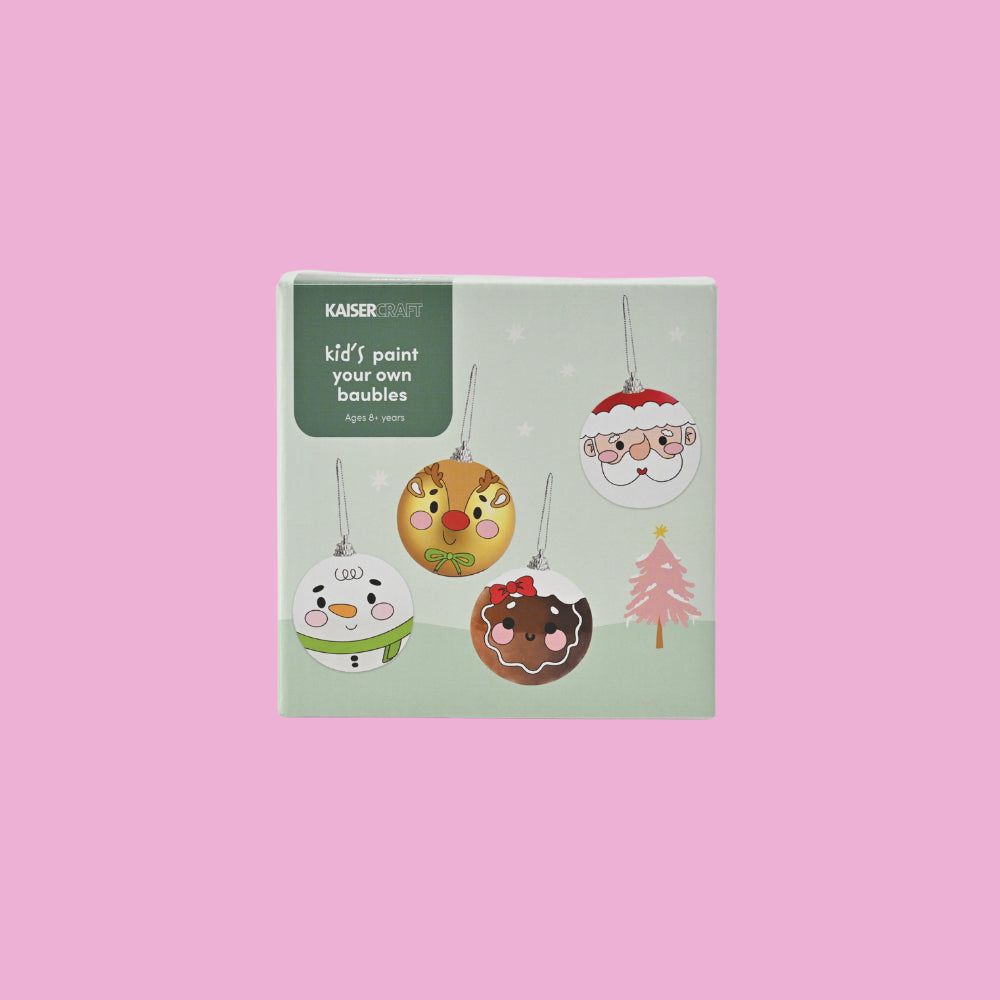 Kids Christmas Create Your Own Baubles - Bauble