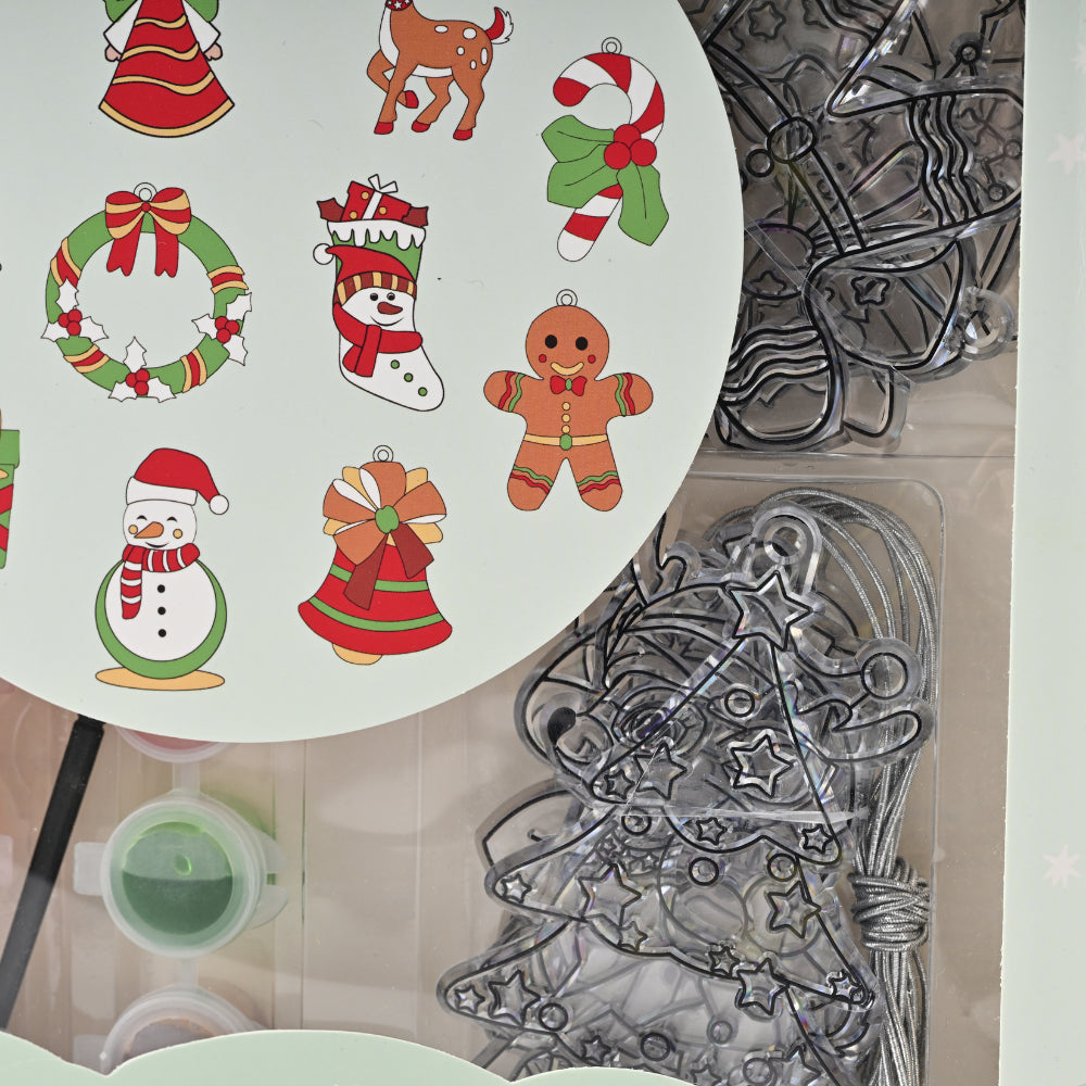 Christmas Suncatcher 10 Pack - Christmas Mix