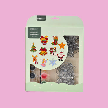 Christmas Suncatcher 10 Pack - Festive Mix