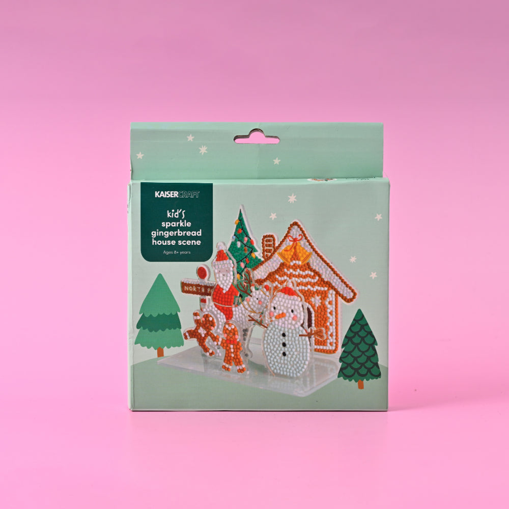 Sparkle Kid's Play Scene - Gingerbread House