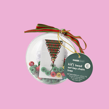 Christmas Bead Set Keychain Decorations - Tree