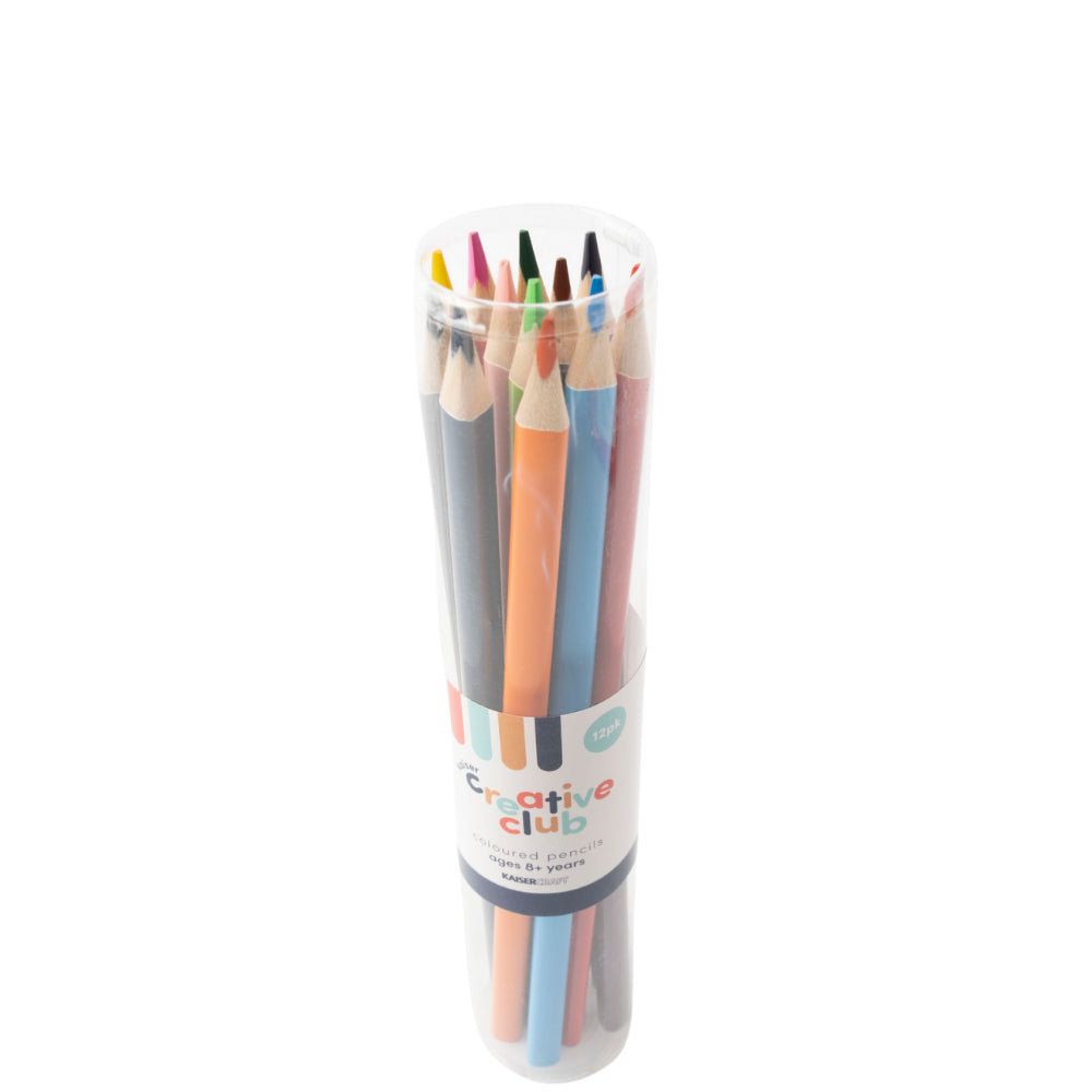Creative Club Coloured Pencils 12pk