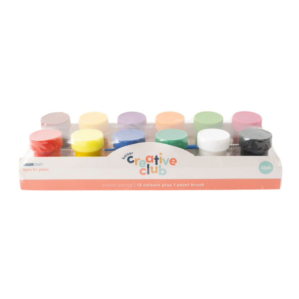 Kaiser Creative Club - Kids Poster Paints 12pk