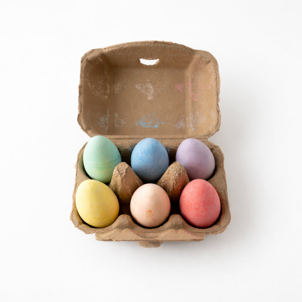 Kids Easter 6pk Egg Chalk