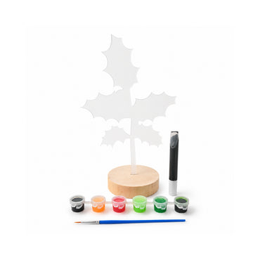 Christmas Make Your Own Acrylic Decoration Kit - HOLLY