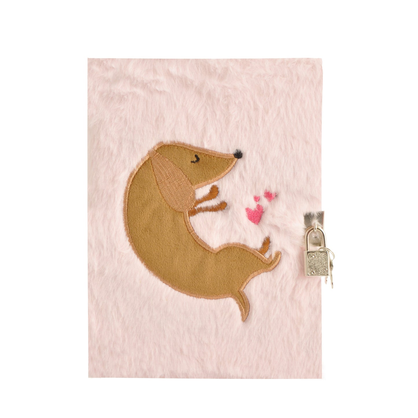 Kaiser Creative Club - Kids Lockable Diary - SAUSAGE DOG