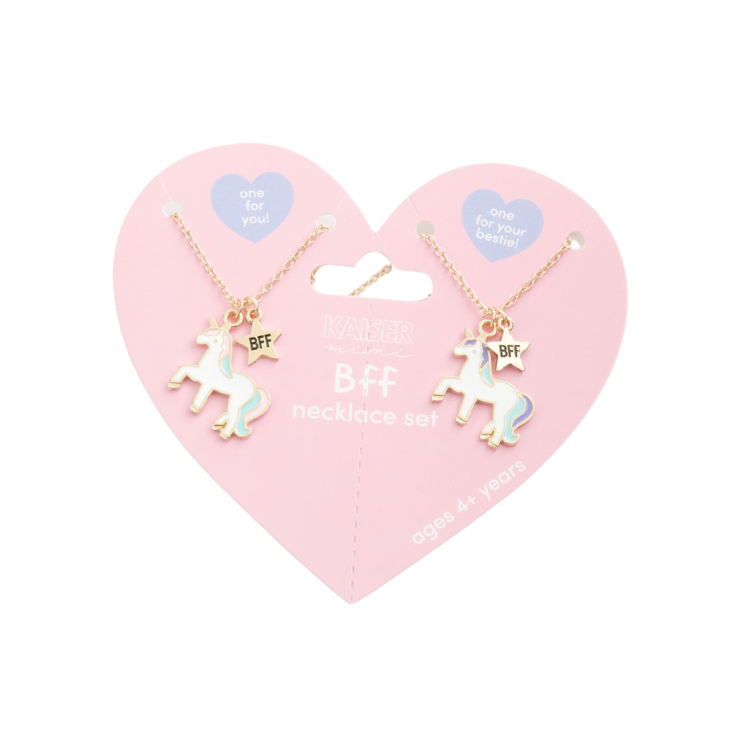 Kids BFF Necklace - UNICORN STAR