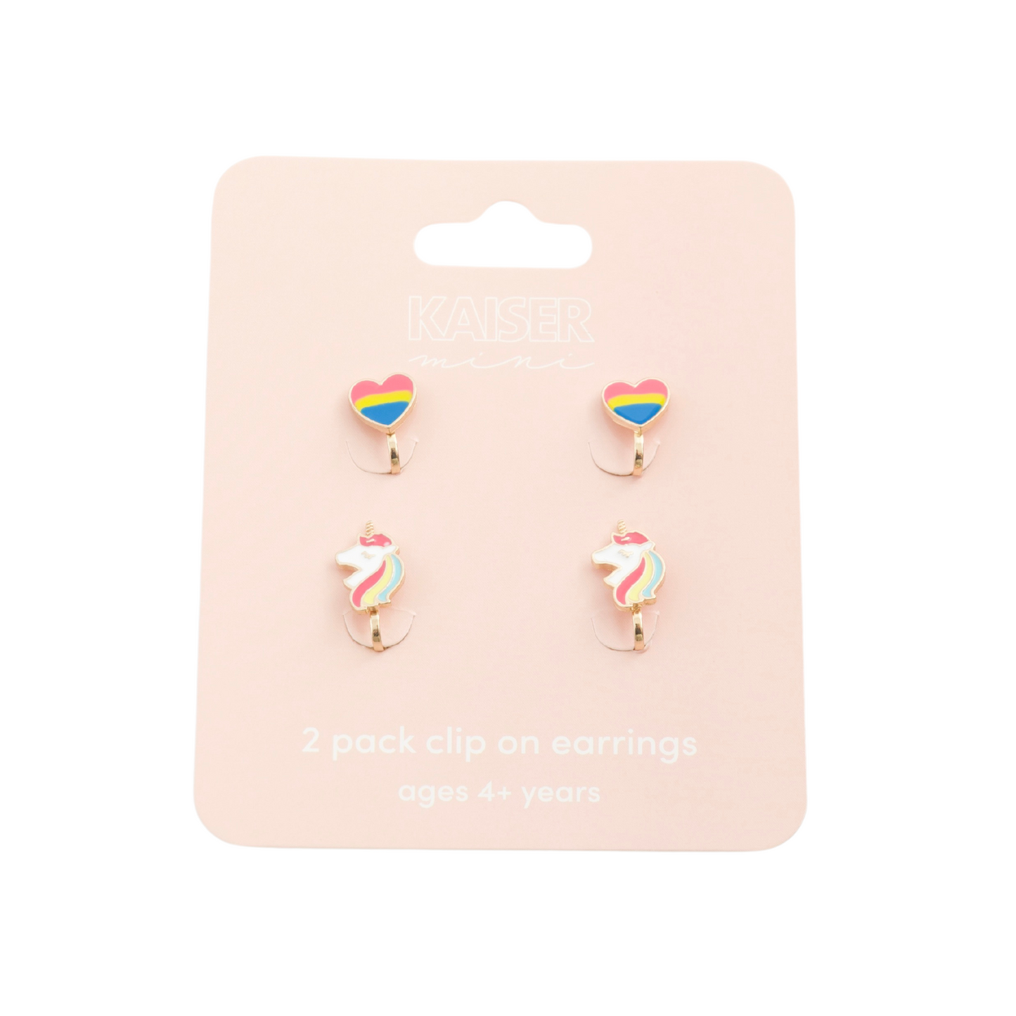 Kids Earring Set - HEART UNICORN