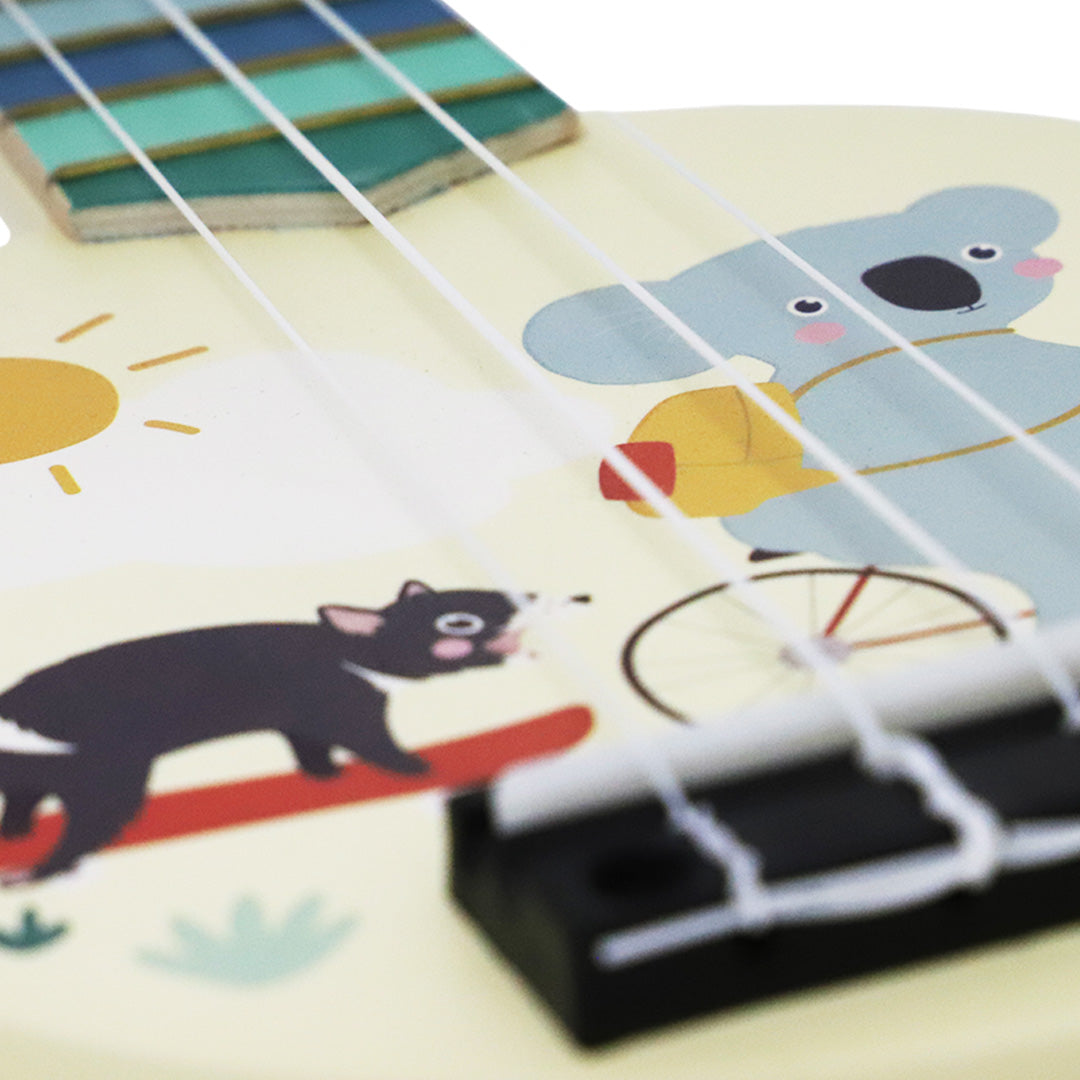 K Kids Wooden Banjo - AUSSIE