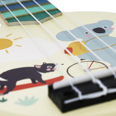 K Kids Wooden Banjo - AUSSIE