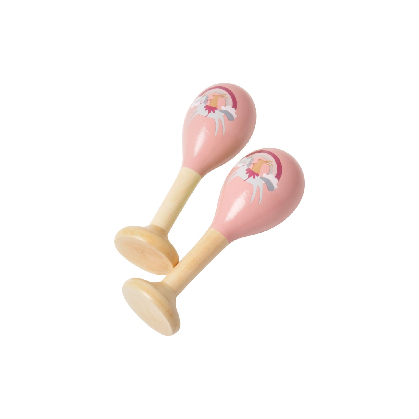 Kaiser Toy Box - Kids Wooden Maracas - UNICORN
