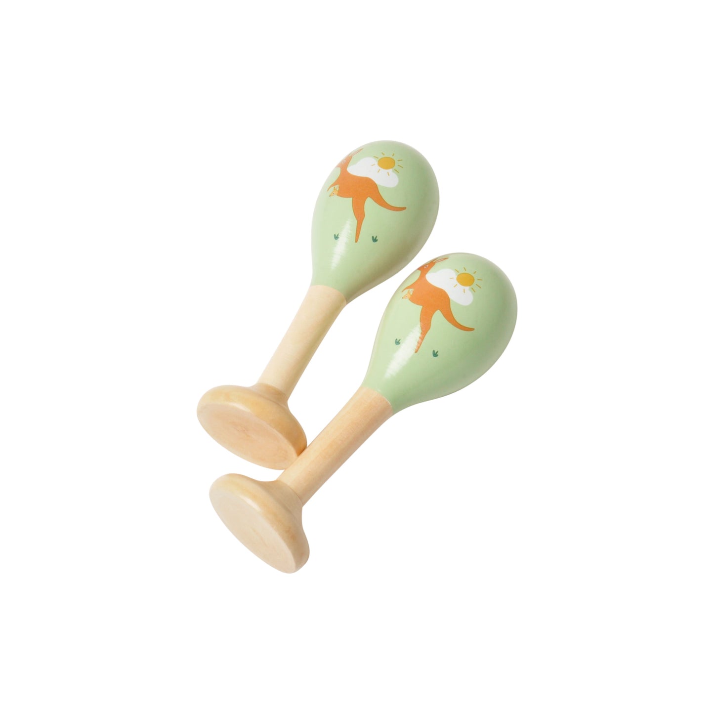 Kaiser Toy Box - Kids Wooden Maracas - AUSSIE