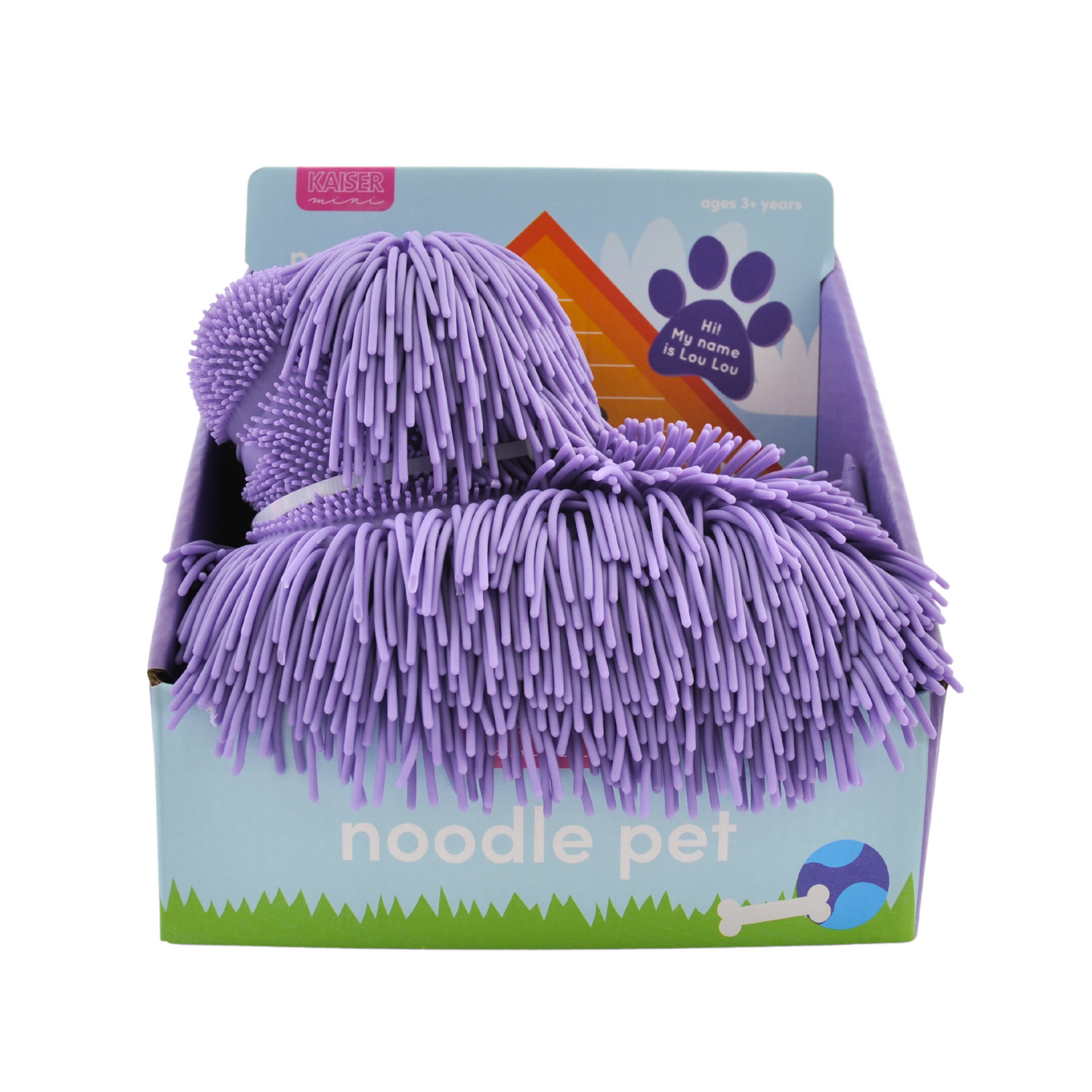 Kaiser Toy Box - Kids Noodle Pet - PURPLE