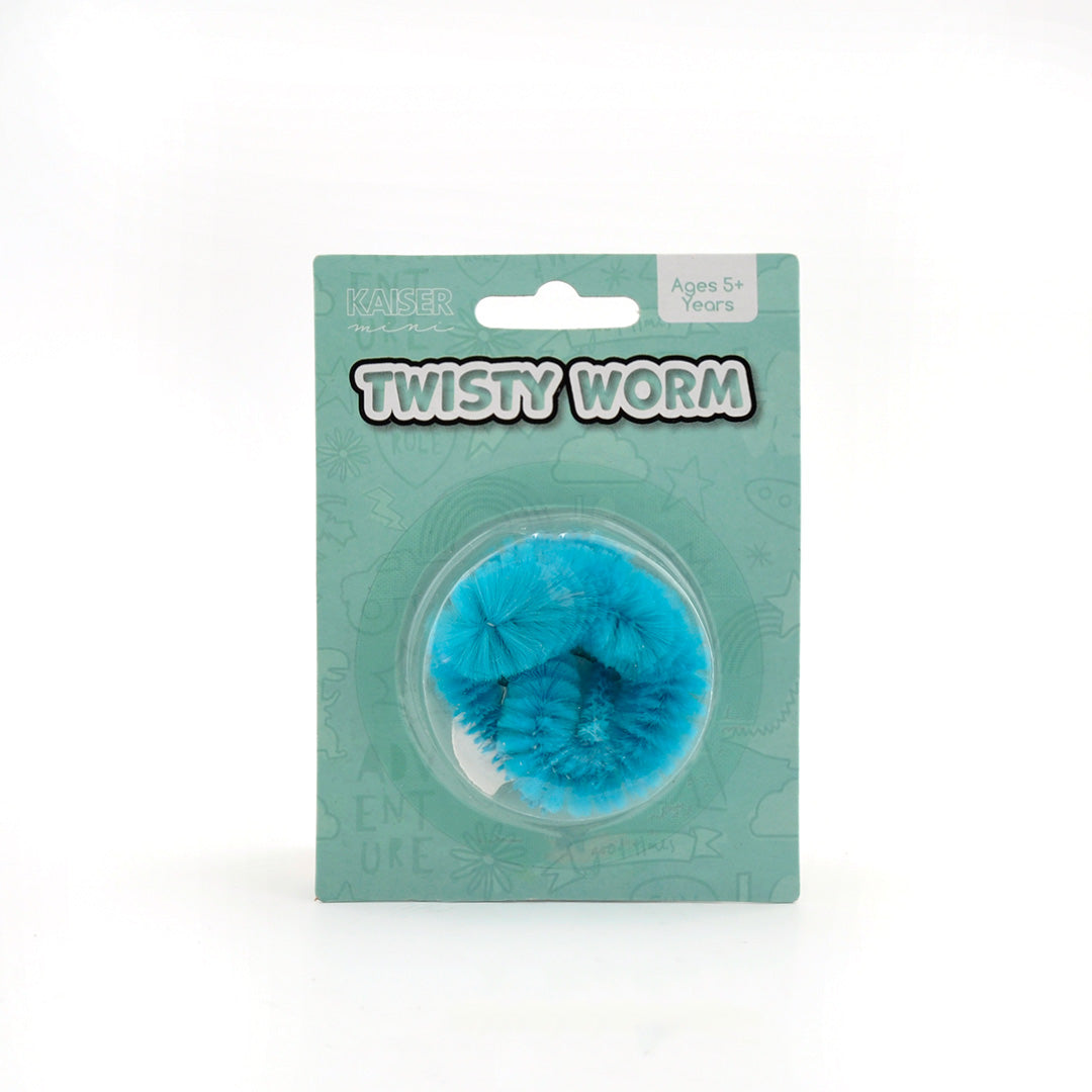 Kaiser Toy Box - Kids Twist Worm - LIGHT BLUE