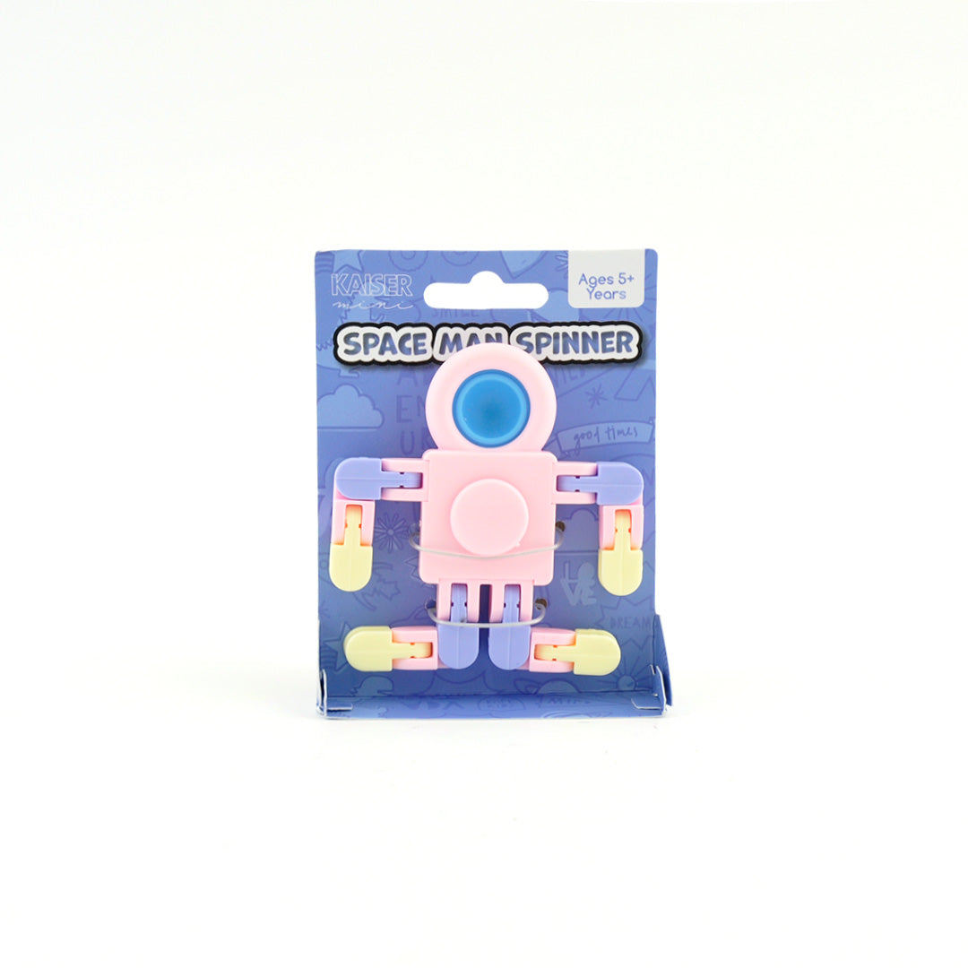 Kaiser Toy Box - Kids Space Man Link Spinner - BLUE
