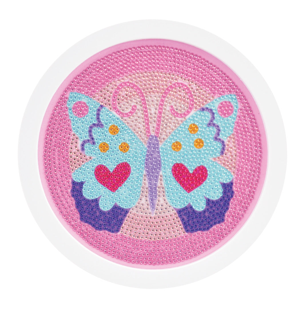 Sparkle Framed Canvas - BUTTERFLY