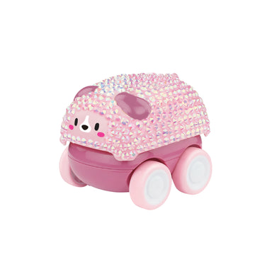 Sparkle Push Car - Pink Dog