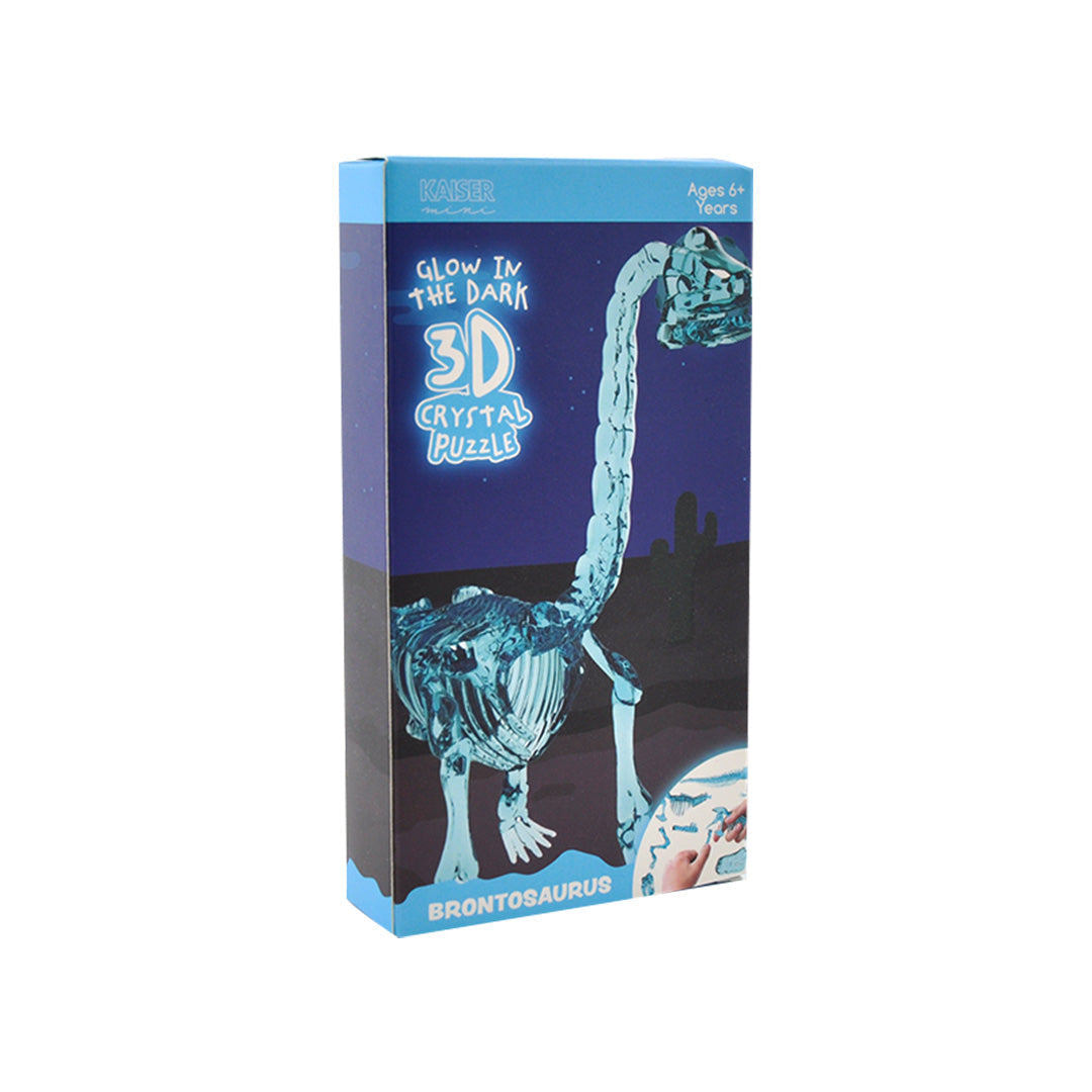 Kaiser Toy Box - Kids 3D Crystal Puzzle - BRONTOSAURUS