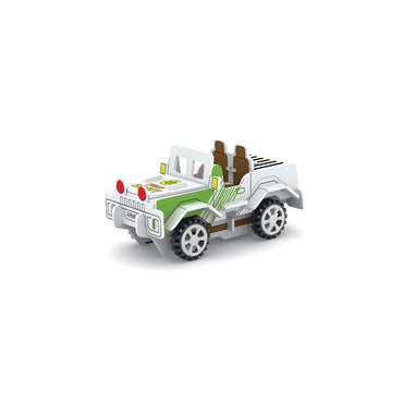 Kaiser Creative Club - Kids CYO Pull-Back Car - JEEP