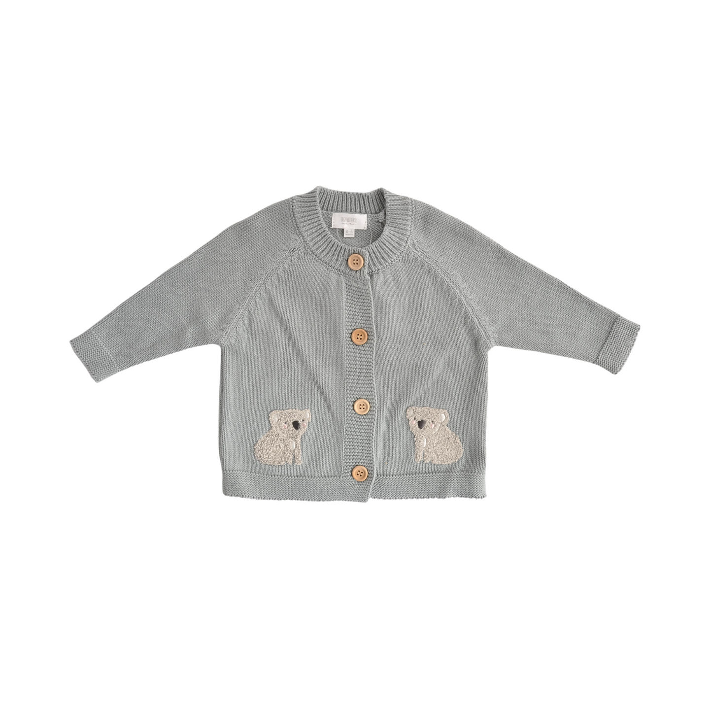 Baby Knitted Cardigan KOALA Size 6-12M