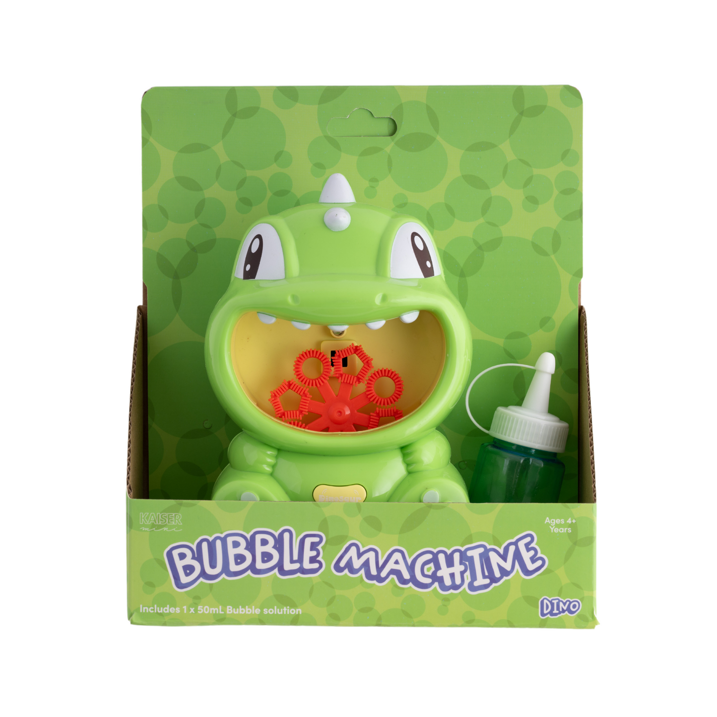 Kaiser Toy Box - Kids Bubble Machine - DINO