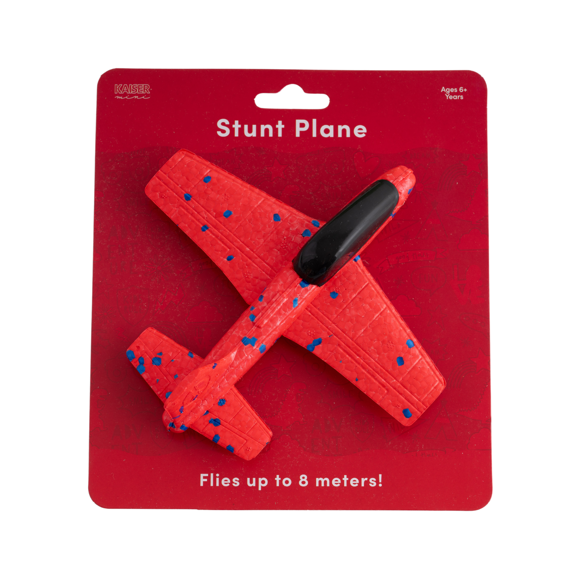Toy Box - Kids Foam Stunt Plane - RED