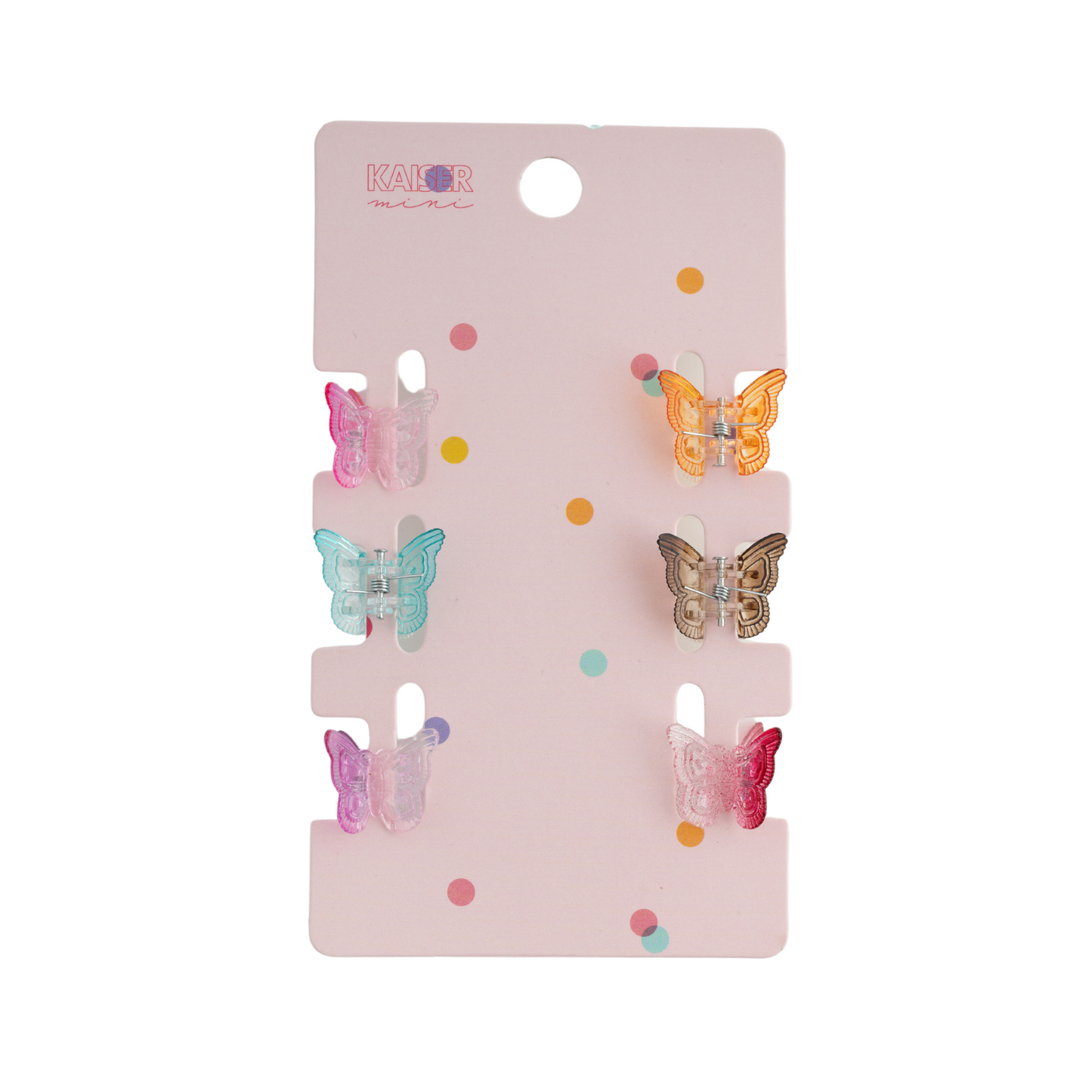 Kids 6pKids Claw Clip Set - BUTTERFLY