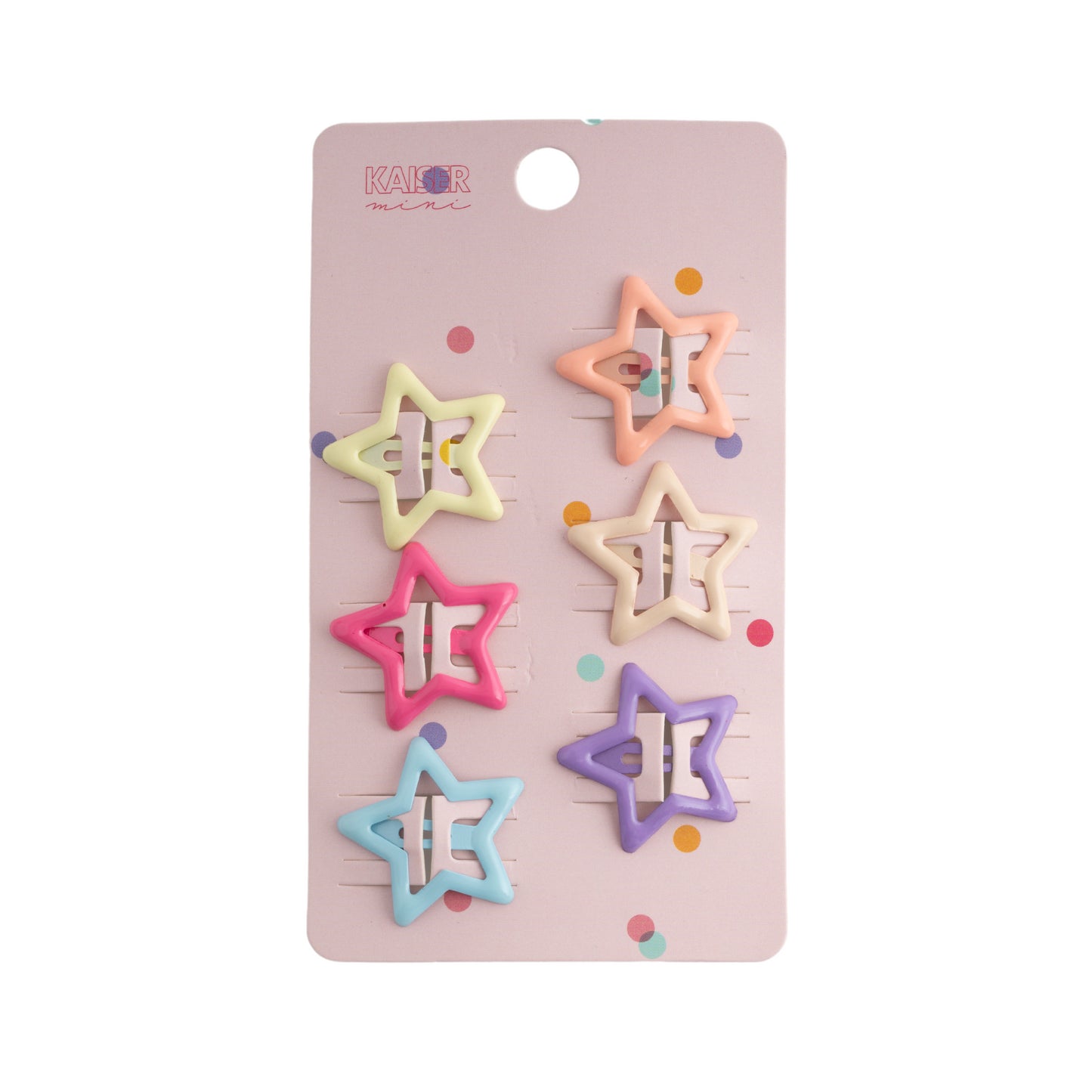Kids 6pKids Claw Clip Set - STAR