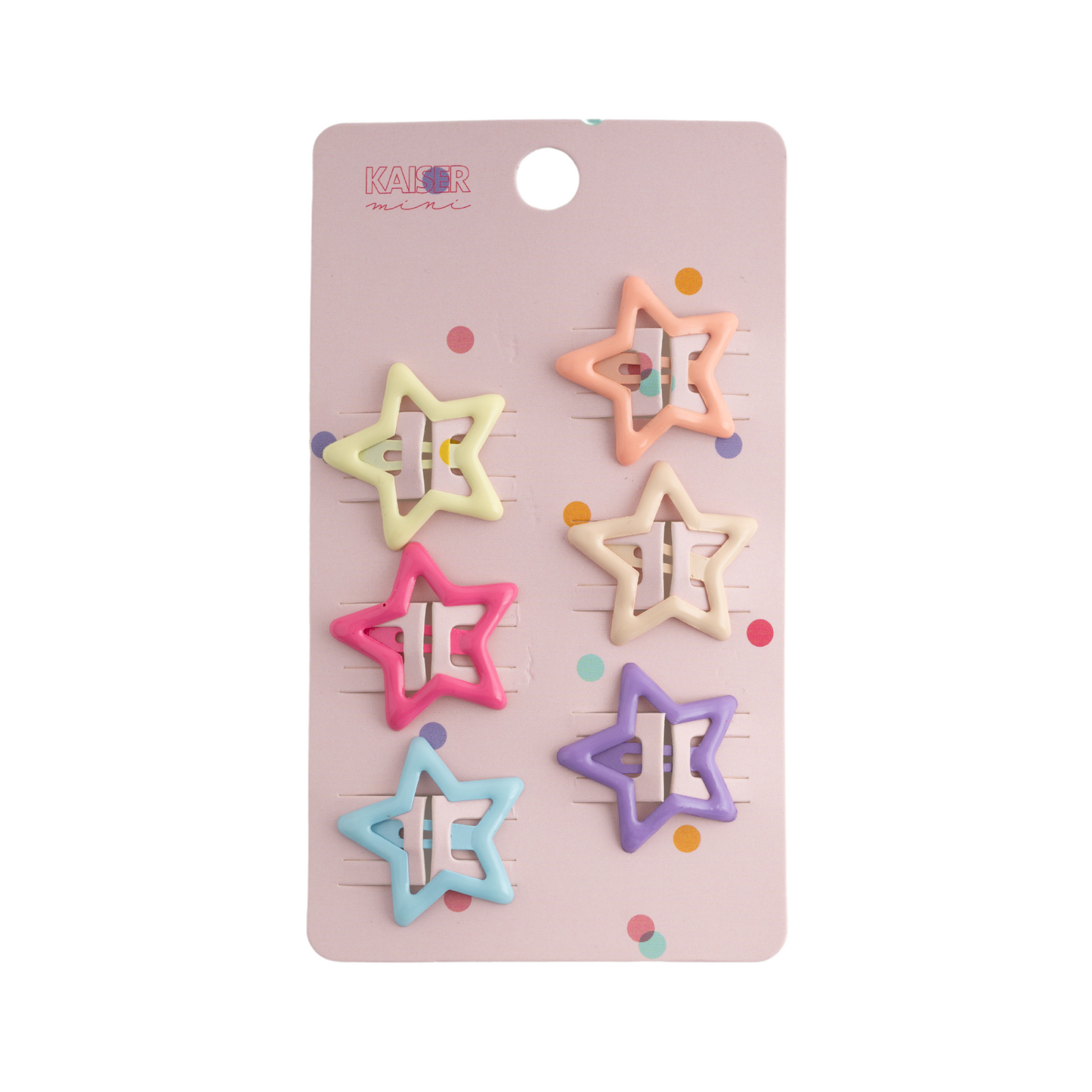 Kids 6pKids Claw Clip Set - STAR