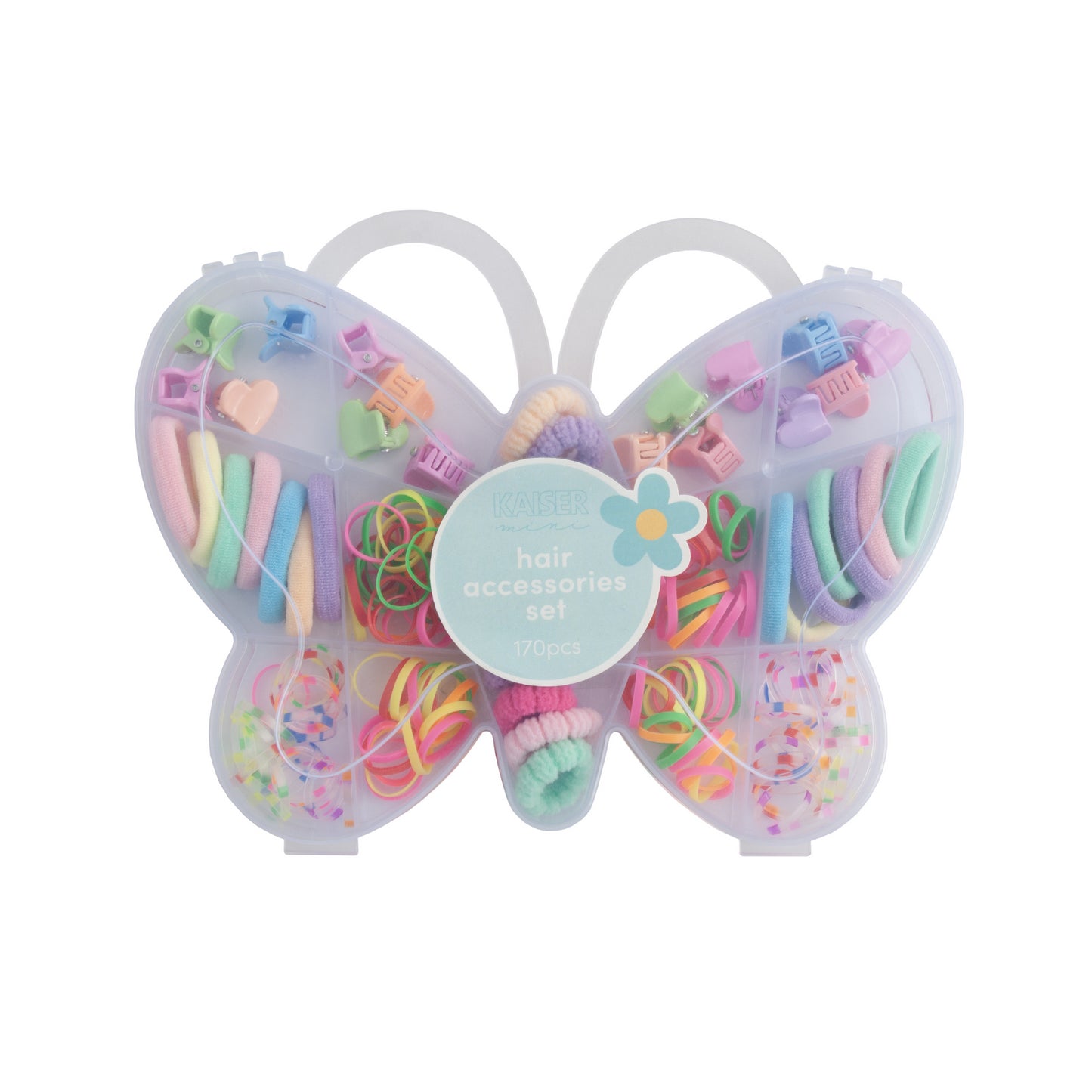 Kids Hair Accessories Set - 170pk BUTTERFLY