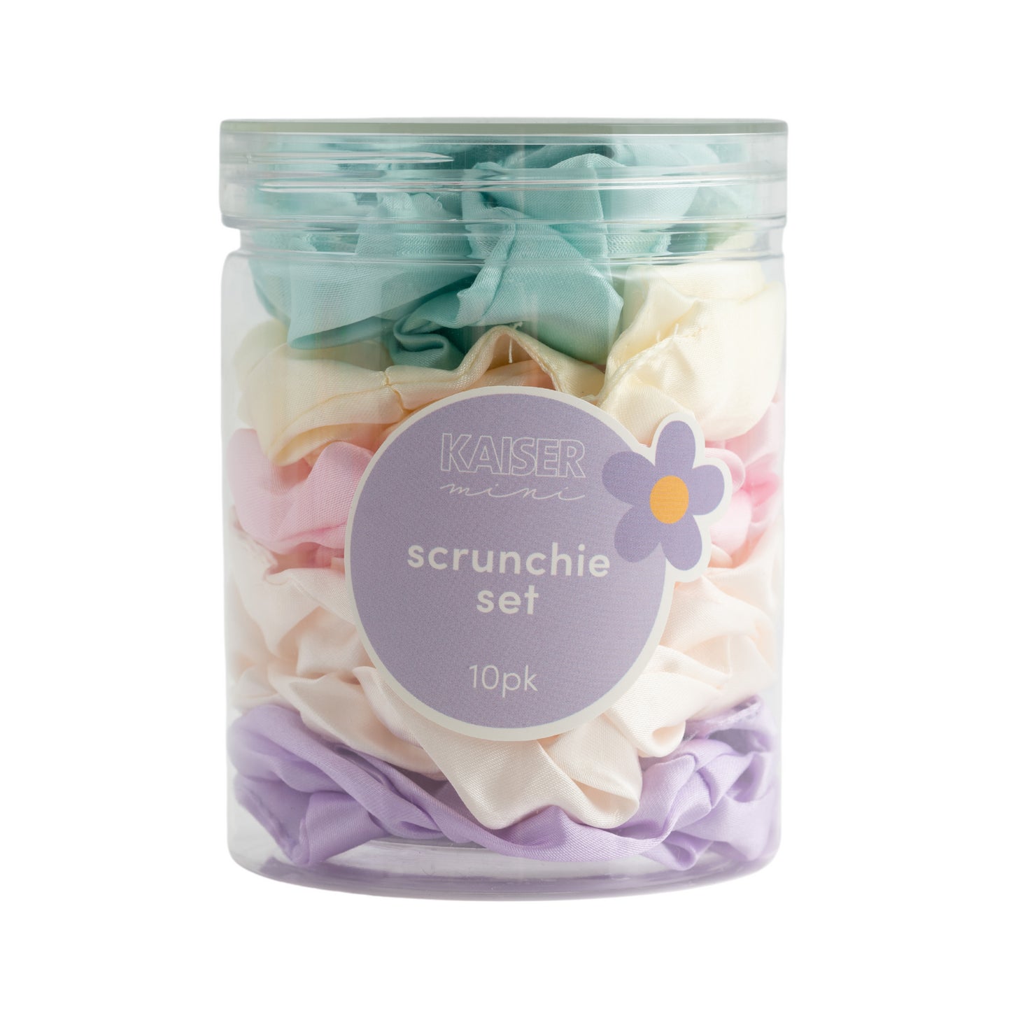 Kids 10pk Scrunchie Set - PASTEL